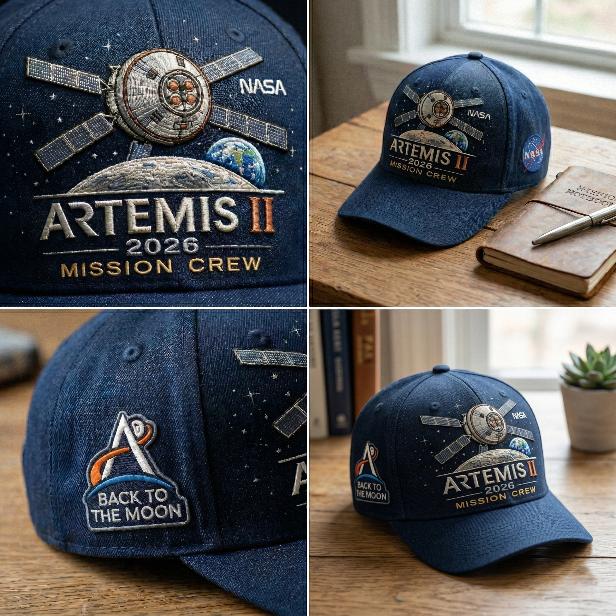 🚀Flash Sale 60% OFF 🌕 Artemis II Lunar Mission Commemorative Cap