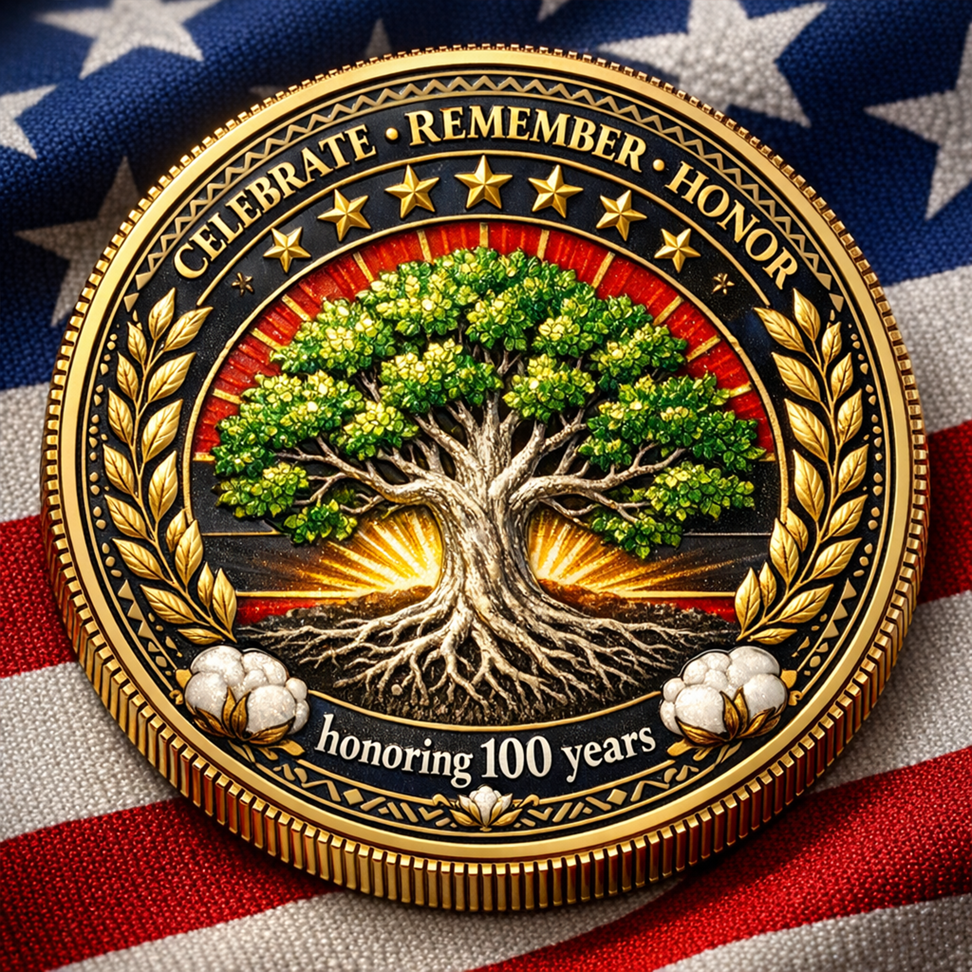 Black History Month Centennial Commemorative Coin