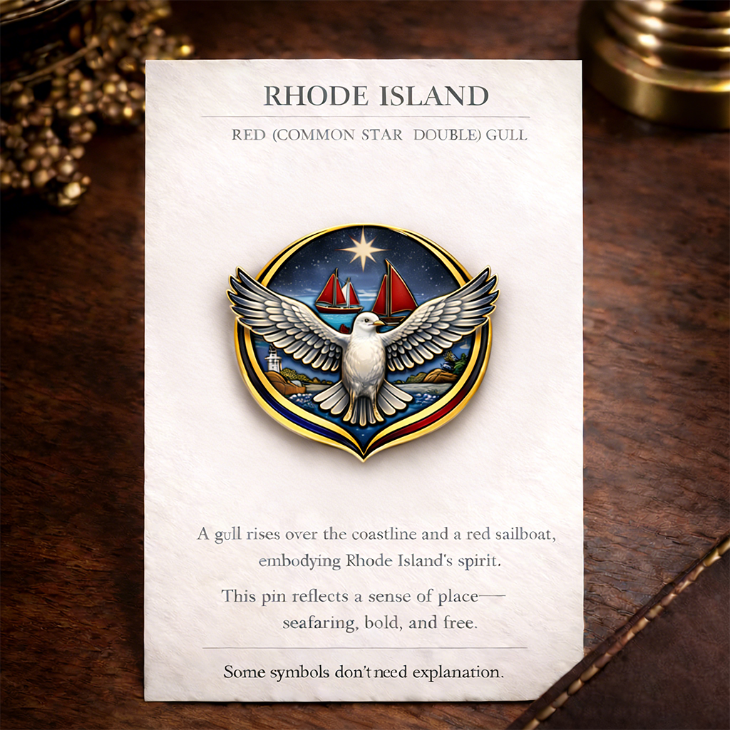 State Bird Pins Collection