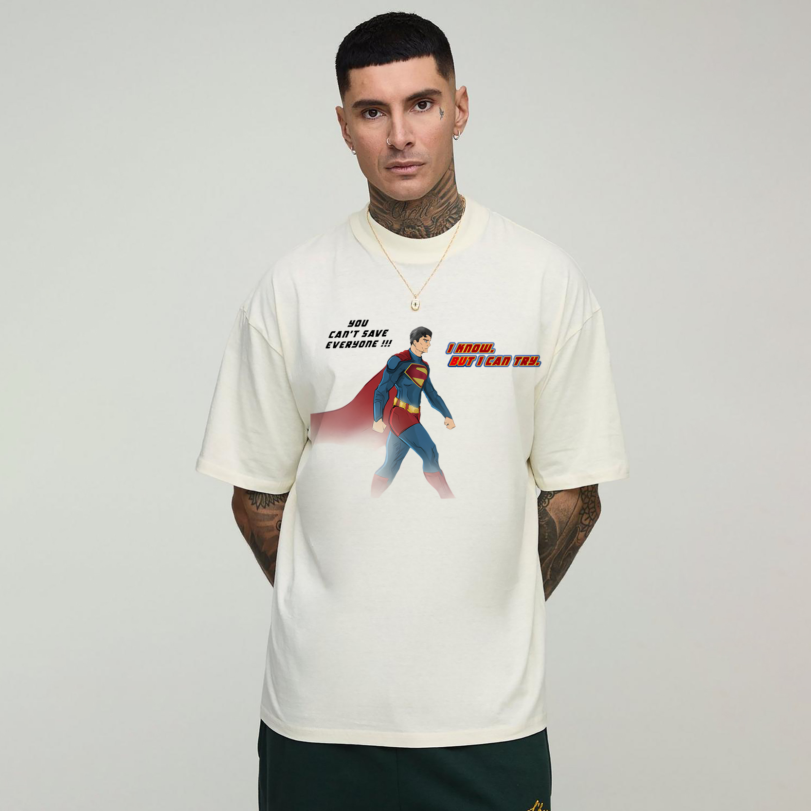 Movie IP Pattern Men's Casual T-shirt