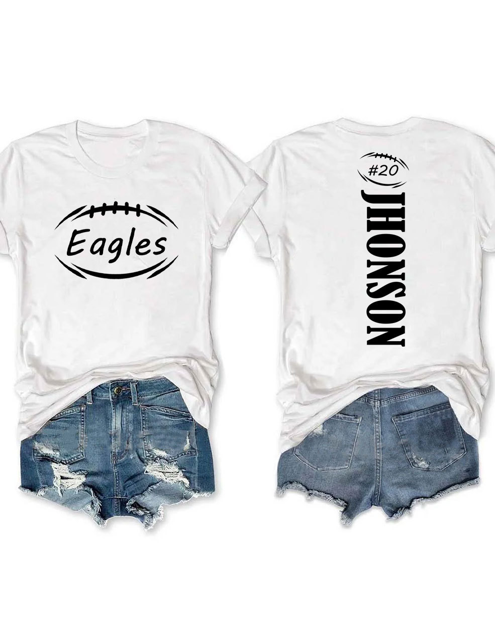 Custom Football T-shirt
