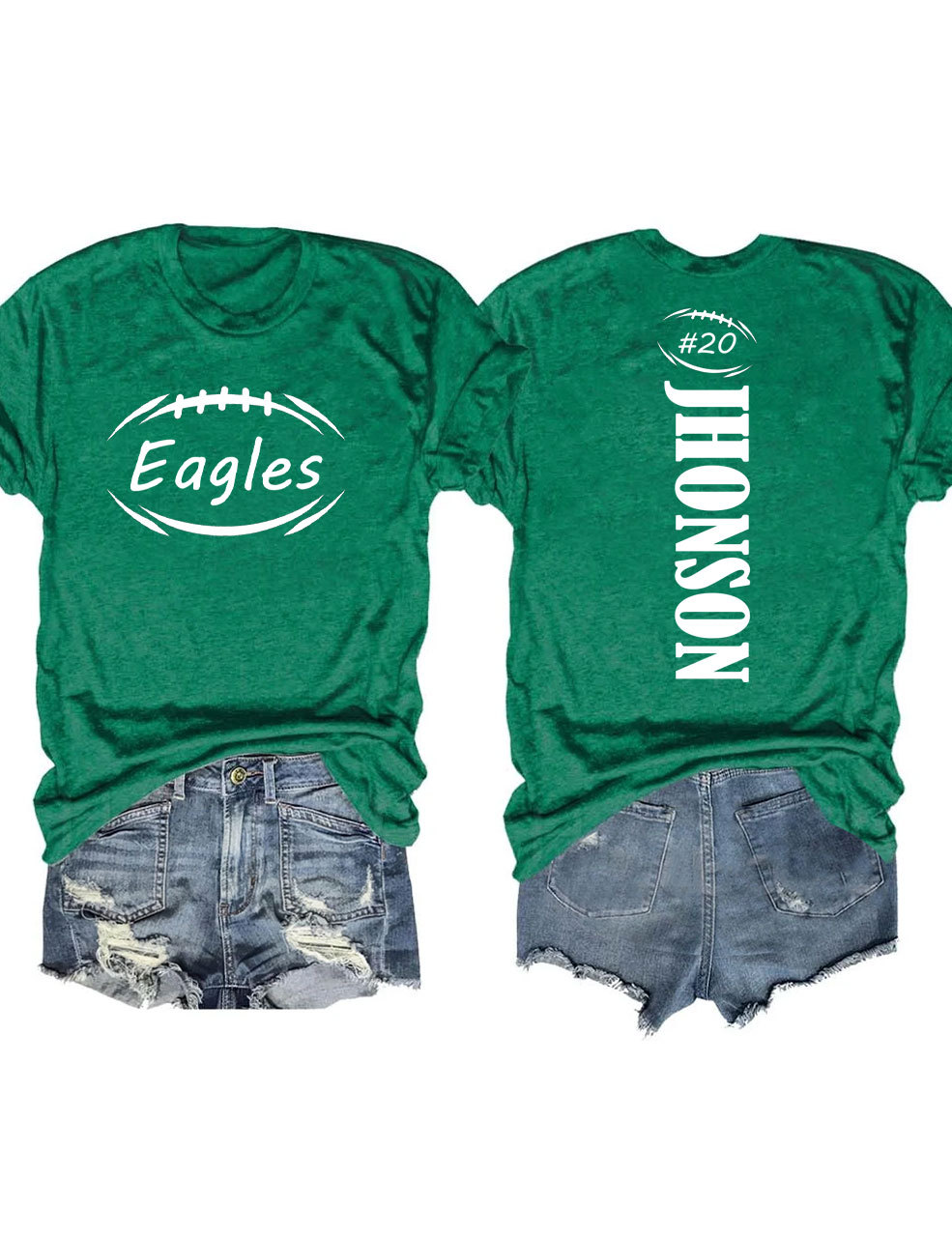 Custom Football T-shirt