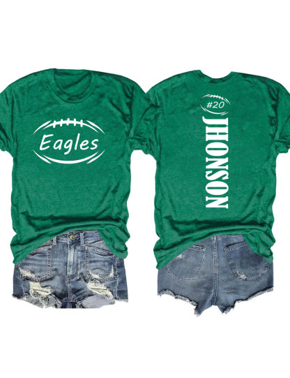 Custom Football T-shirt