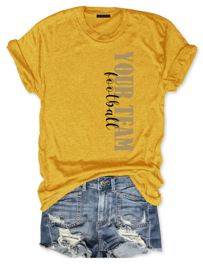 Custom Football T-shirt