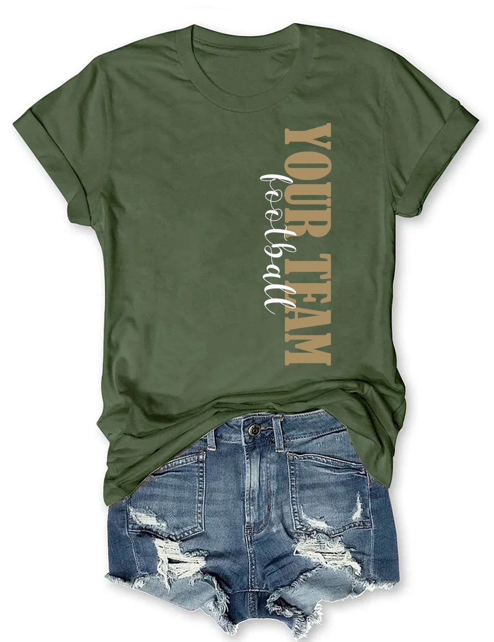 Custom Football T-shirt