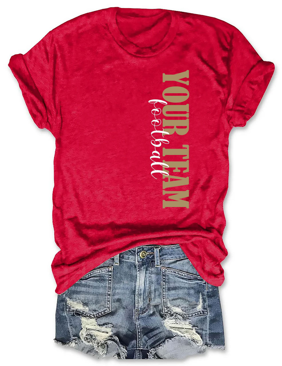 Custom Football T-shirt