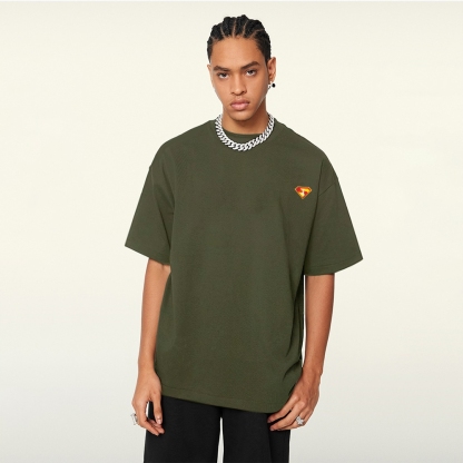 Superman Movie IP Pattern Men's Casual T-shirt