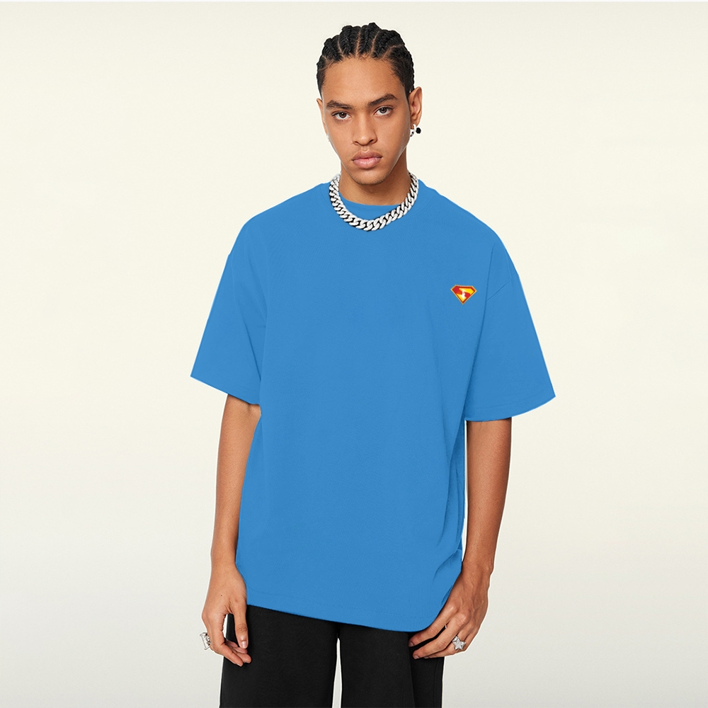 Superman Movie IP Pattern Men's Casual T-shirt