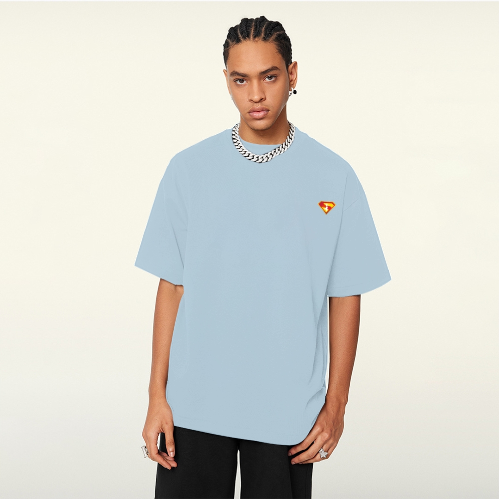 Superman Movie IP Pattern Men's Casual T-shirt