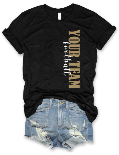 Custom Football T-shirt