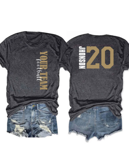 Custom Football T-shirt