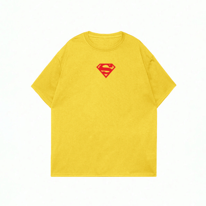 Superman Movie IP Pattern Men's Casual T-shirt