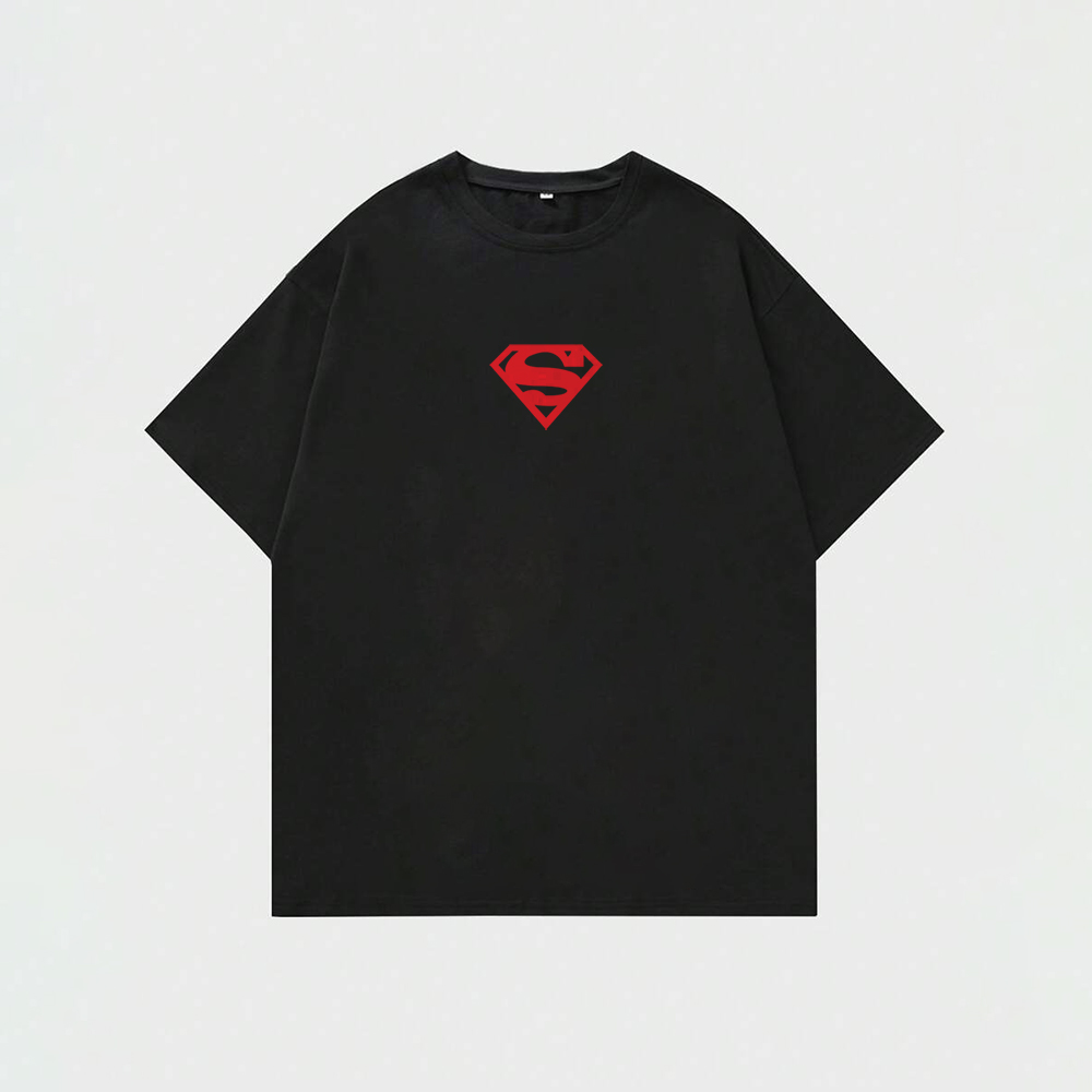 Superman Movie IP Pattern Men's Casual T-shirt