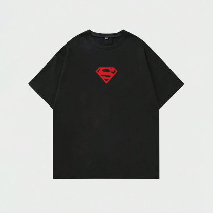 Superman Movie IP Pattern Men's Casual T-shirt