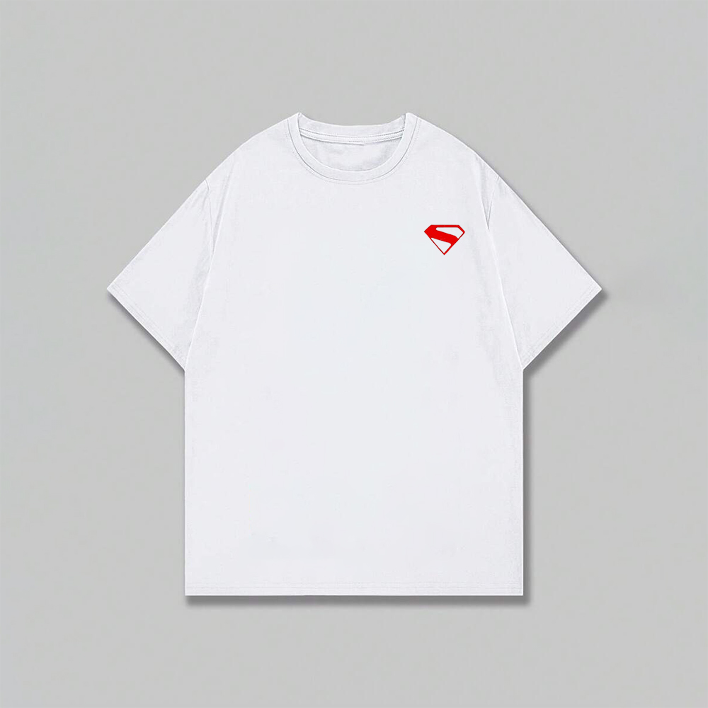 Superman Movie IP Pattern Men's Casual T-shirt