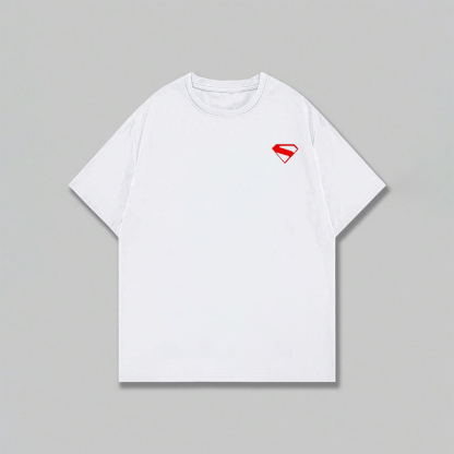 Superman Movie IP Pattern Men's Casual T-shirt