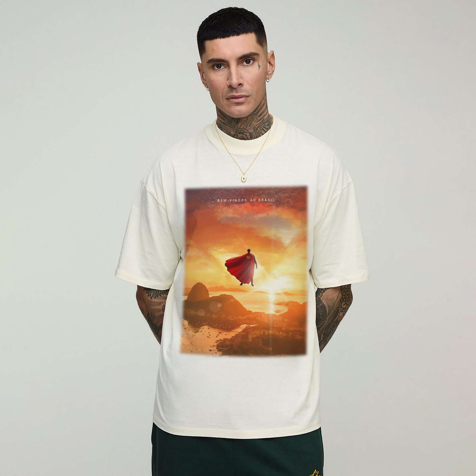 Movie IP Pattern Men's Casual T-shirt