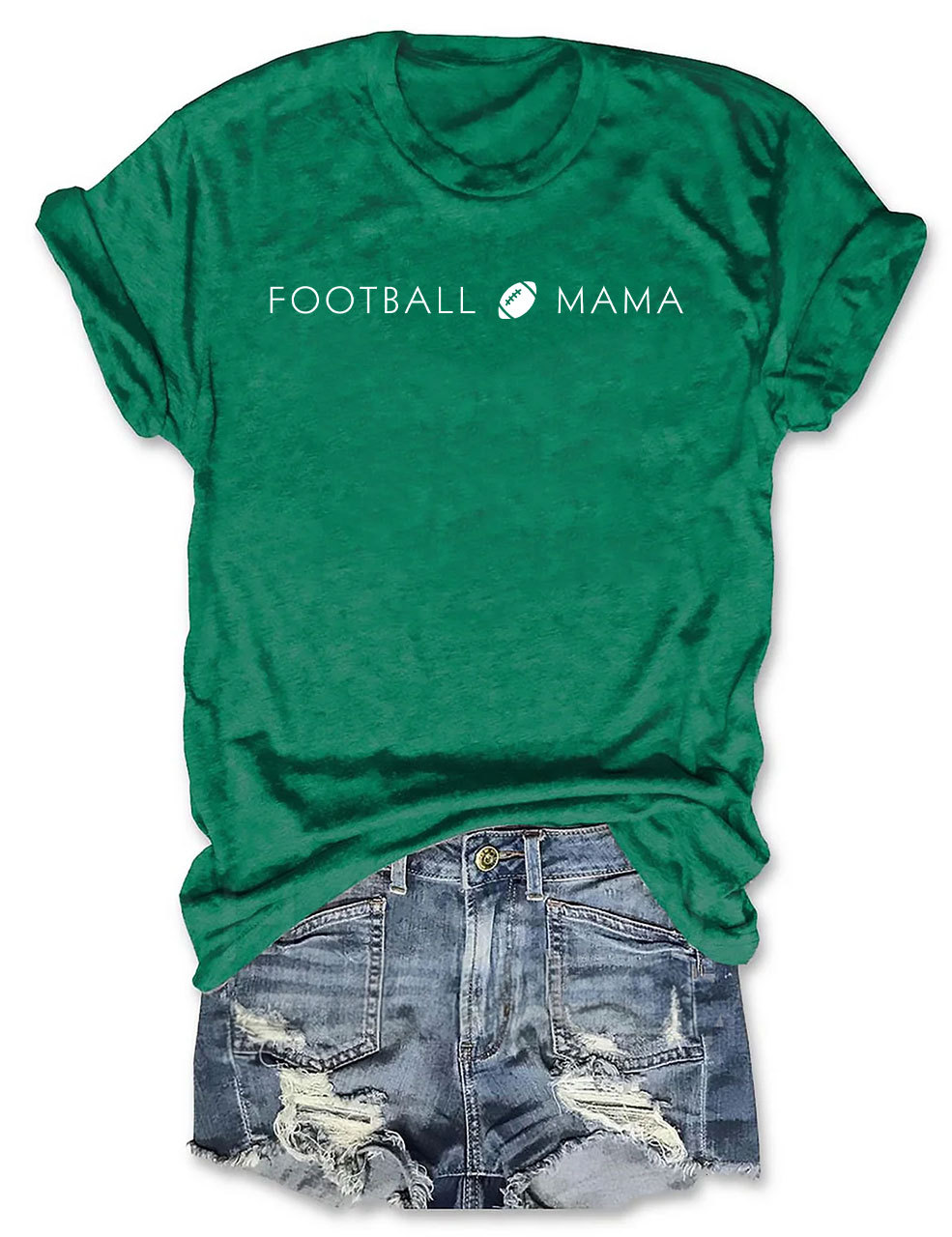 Football Mama T-shirt