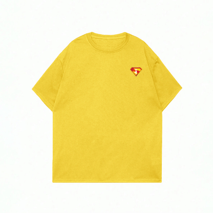 Superman Movie IP Pattern Men's Casual T-shirt