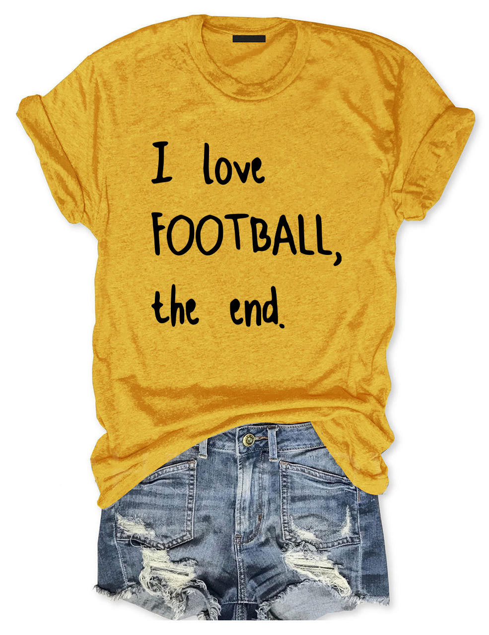 I Love Football The End T-shirt