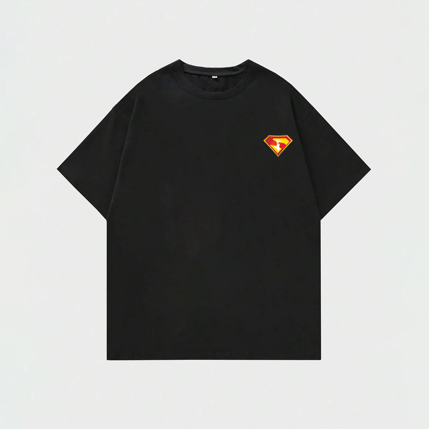 Superman Movie IP Pattern Men's Casual T-shirt