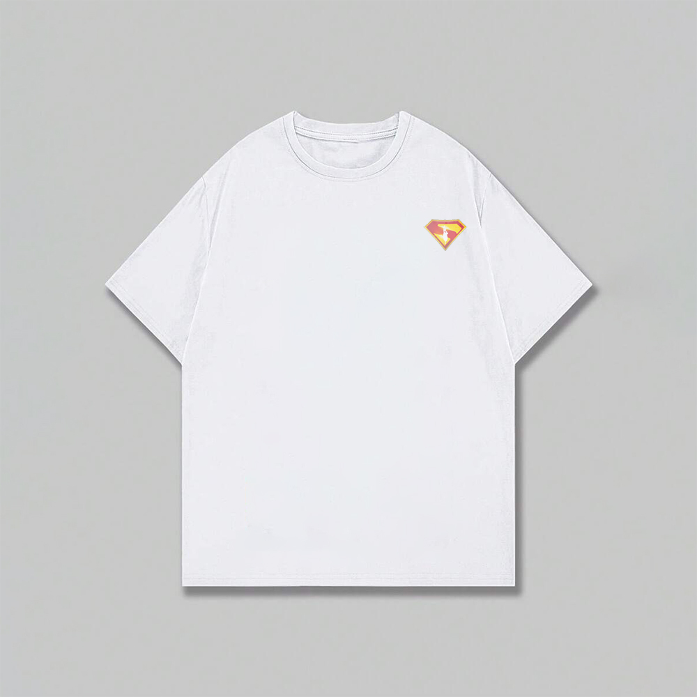 Superman Movie IP Pattern Men's Casual T-shirt