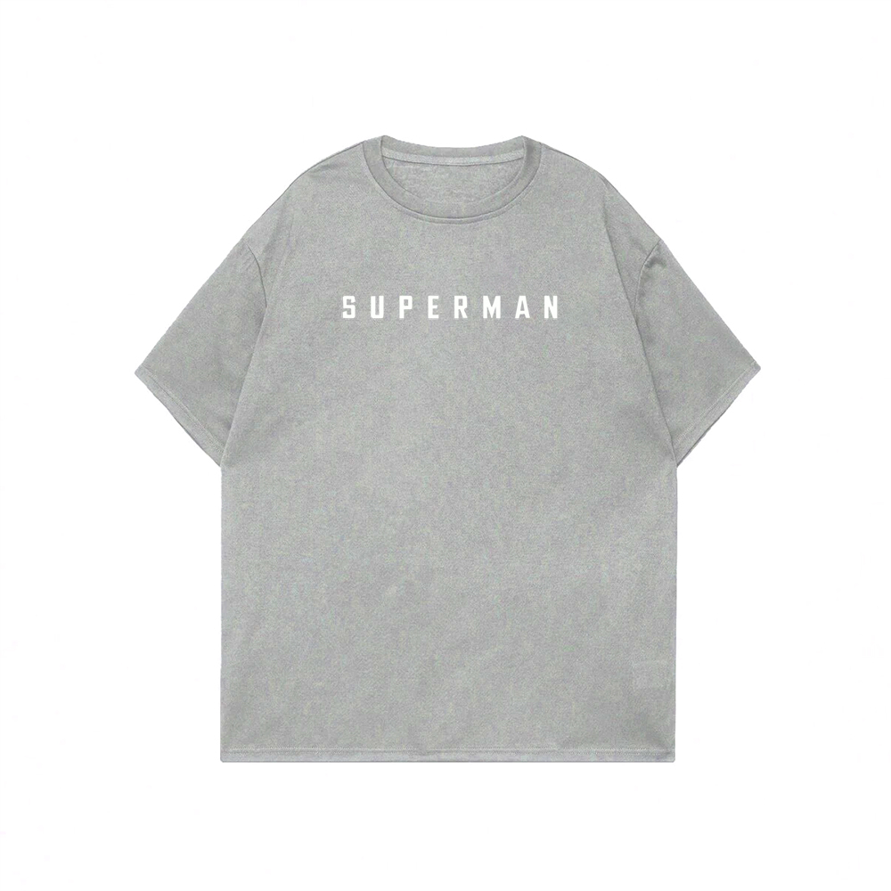 Superman Movie IP Pattern Men's Casual T-shirt