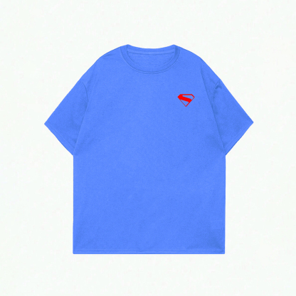 Superman Movie IP Pattern Men's Casual T-shirt