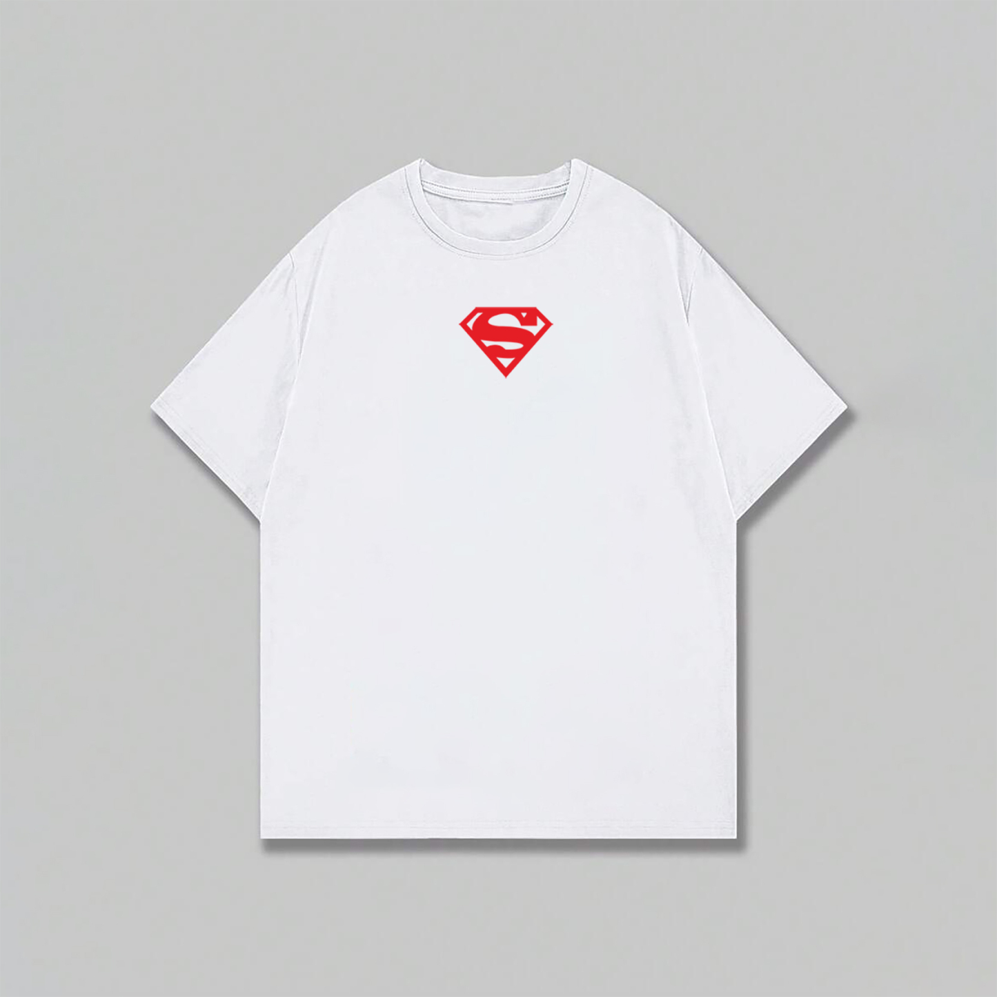Superman Movie IP Pattern Men's Casual T-shirt