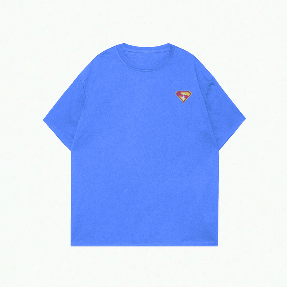 Superman Movie IP Pattern Men's Casual T-shirt