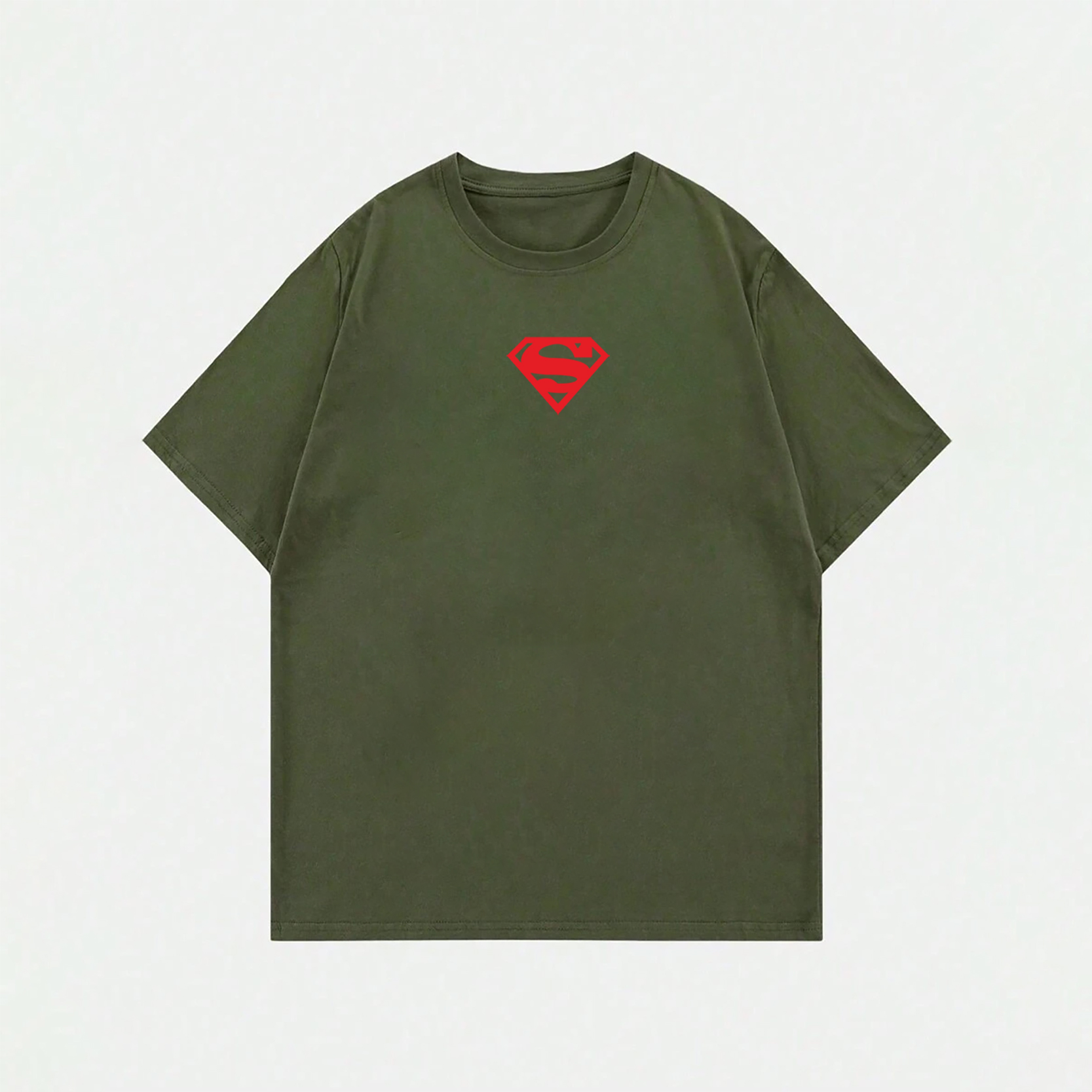 Superman Movie IP Pattern Men's Casual T-shirt