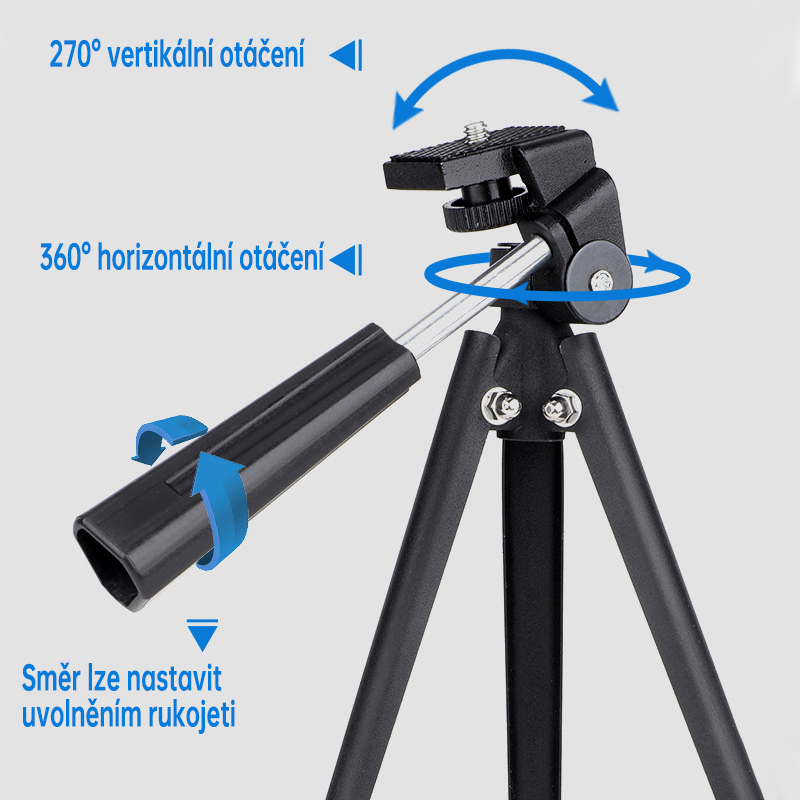 Stativ pro dalekohled (30 cm, univerzálně použitelný）