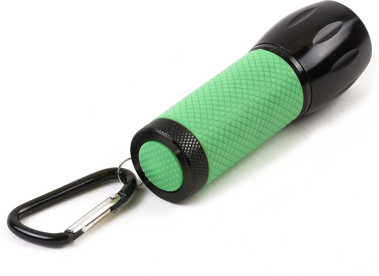 NEXAMARKET RedSight Pro Rotlicht-LED Taschenlampe mit Leuchtgriff, 2 Helligkeitsstufen und Karabinerhaken (SL-33)