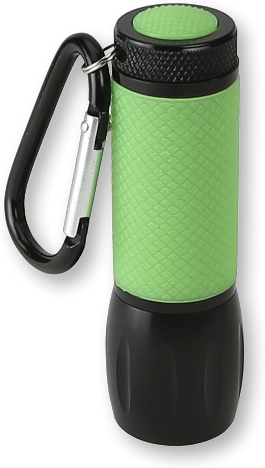 NEXAMARKET RedSight Pro Rotlicht-LED Taschenlampe mit Leuchtgriff, 2 Helligkeitsstufen und Karabinerhaken (SL-33)