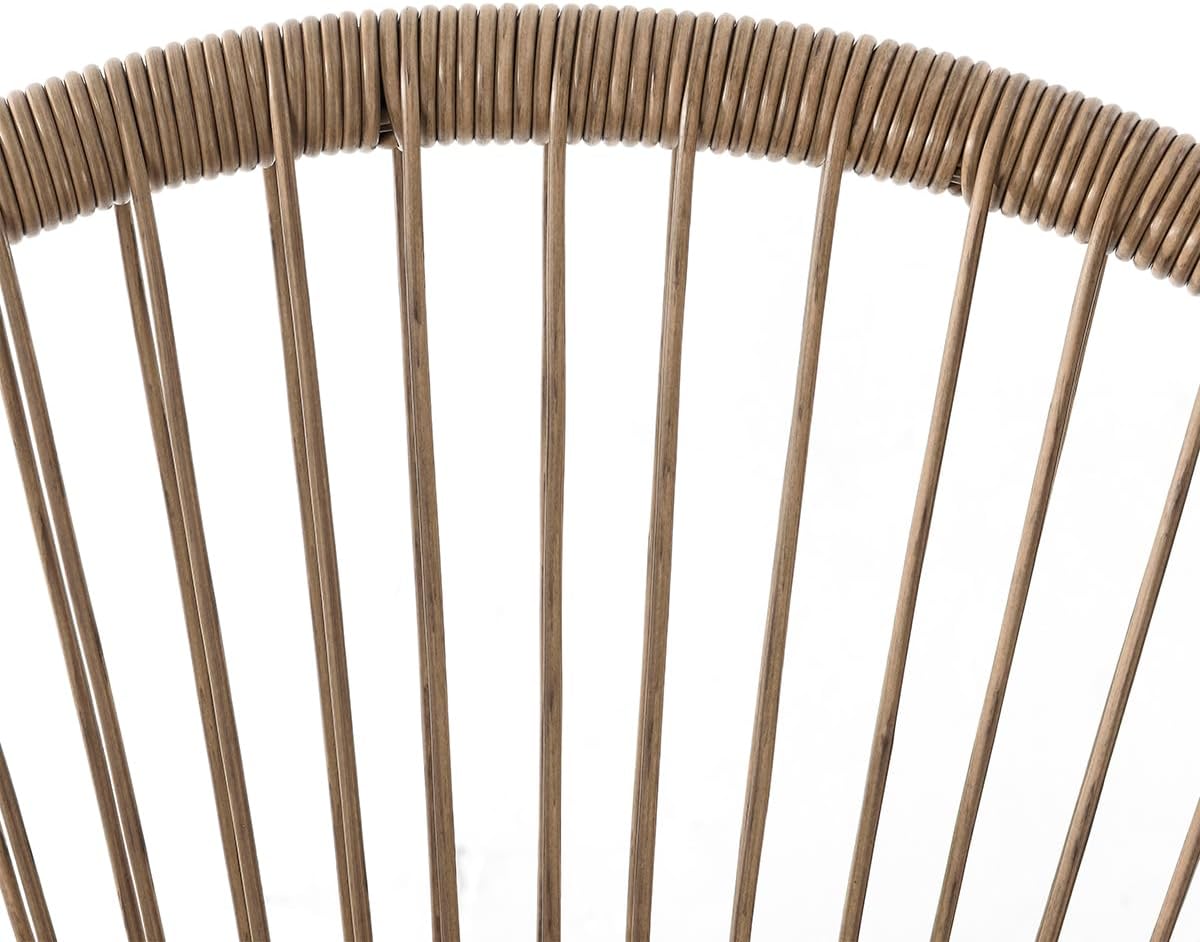 NEXAMARKET Bali Balkon-Möbel 3-TLG. Polyrattan Lounge-Set Balkon-Set Braun