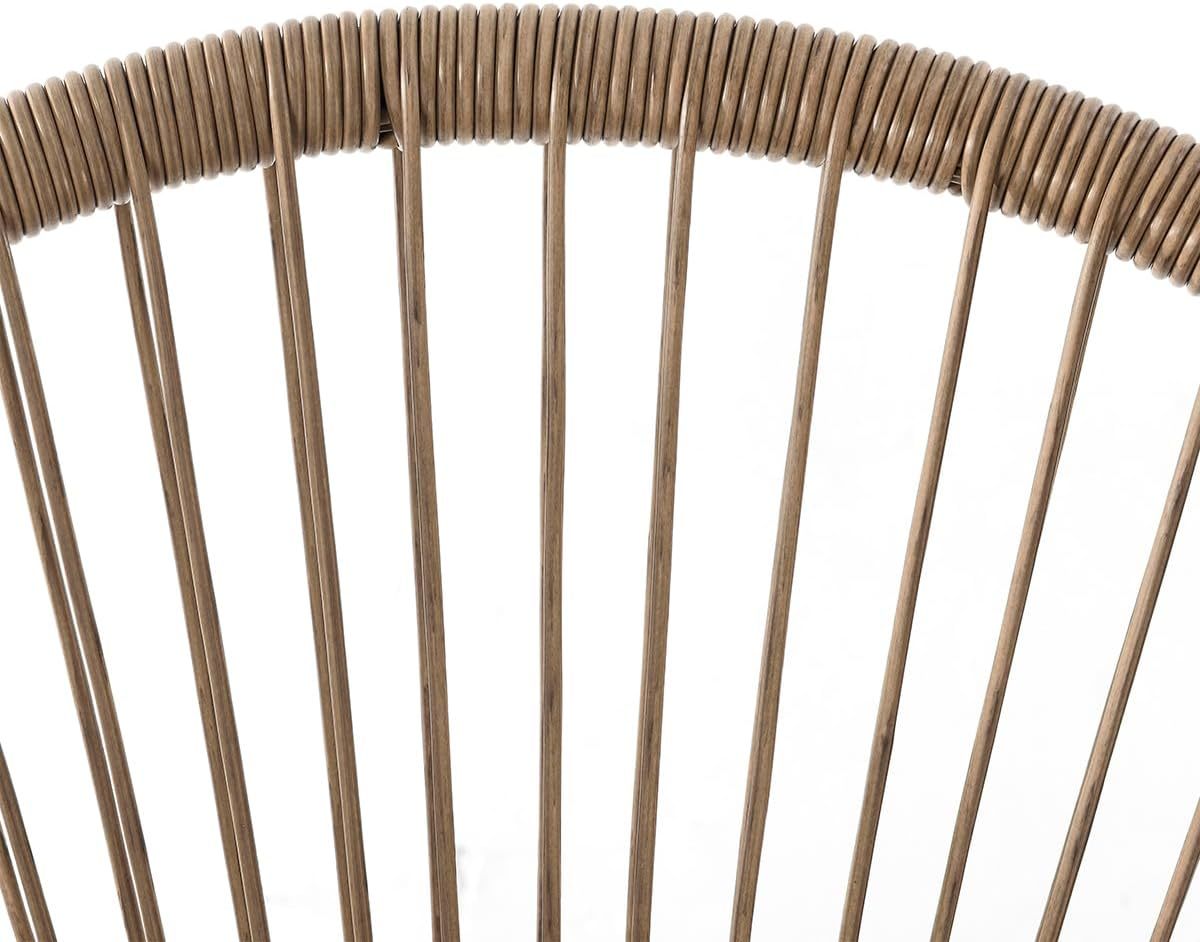 NEXAMARKET Bali Balkon-Möbel 3-TLG. Polyrattan Lounge-Set Balkon-Set Braun