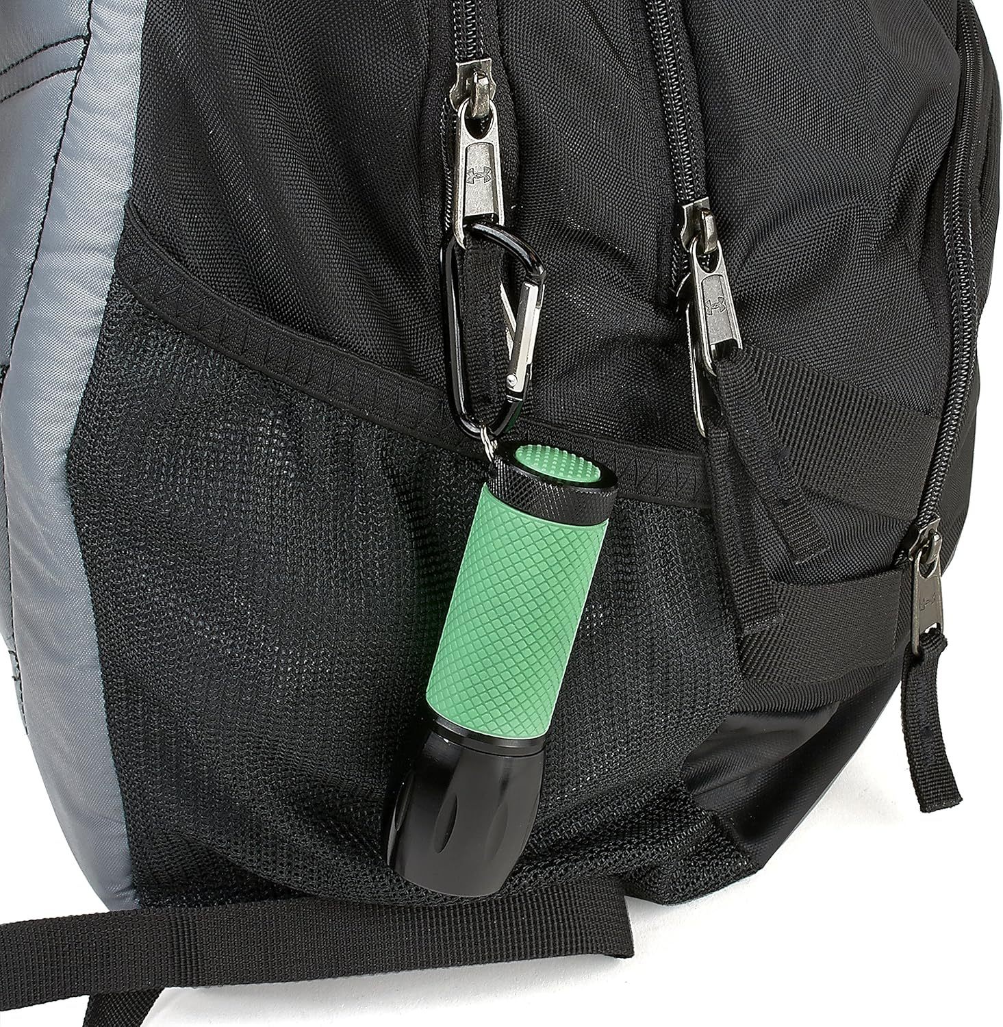 NEXAMARKET RedSight Pro Rotlicht-LED Taschenlampe mit Leuchtgriff, 2 Helligkeitsstufen und Karabinerhaken (SL-33)