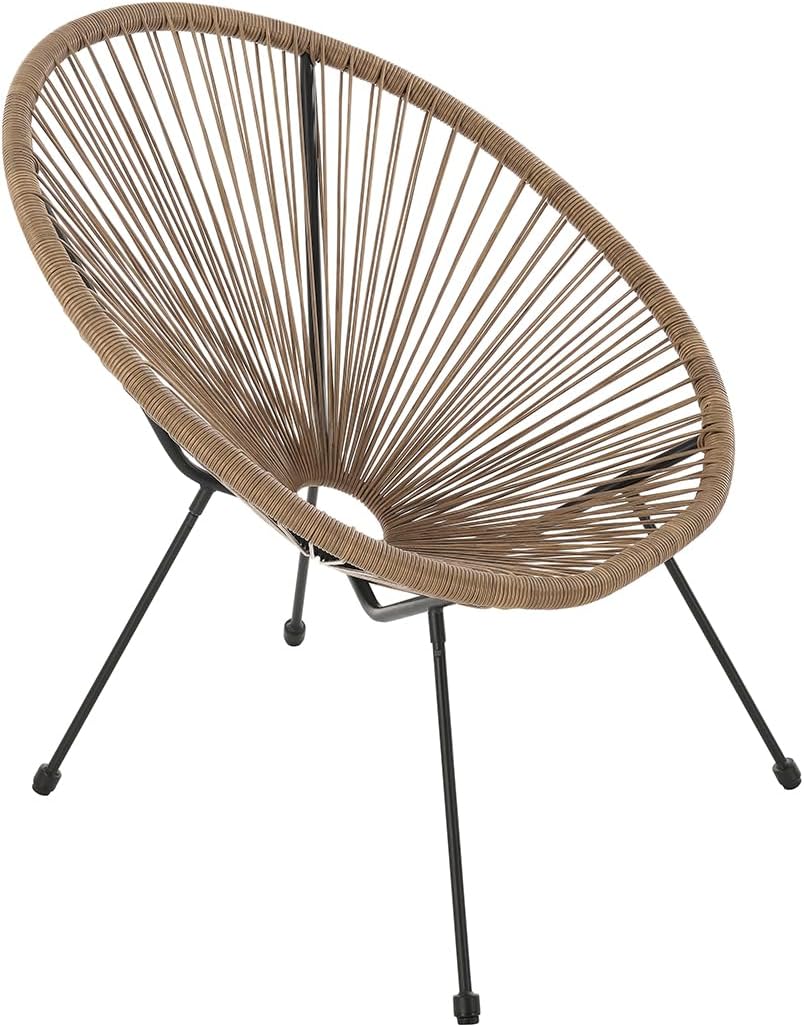 NEXAMARKET Bali Balkon-Möbel 3-TLG. Polyrattan Lounge-Set Balkon-Set Braun