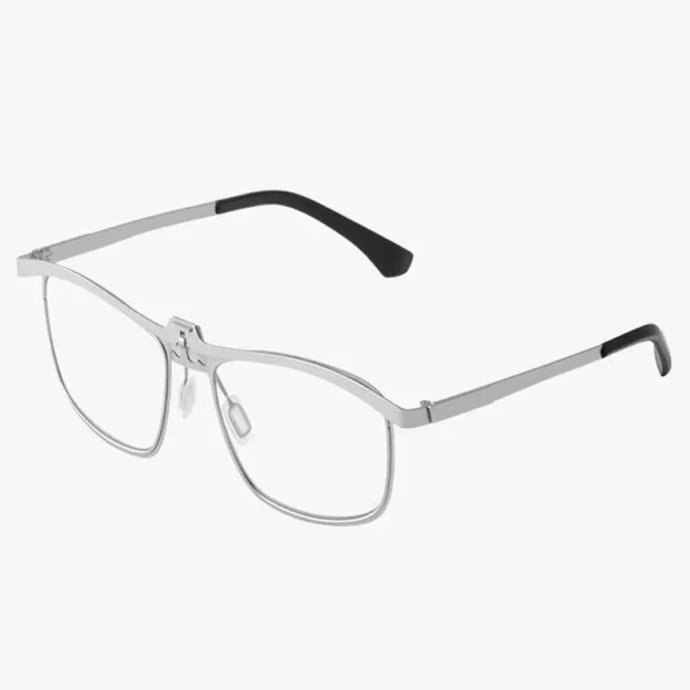 Retro eckige Klappbrille für Altersweitsichtigkeit