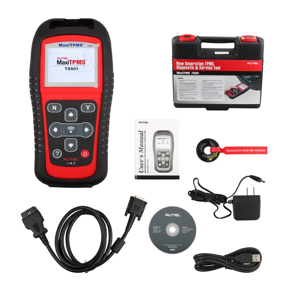 autel ts501 Packing list