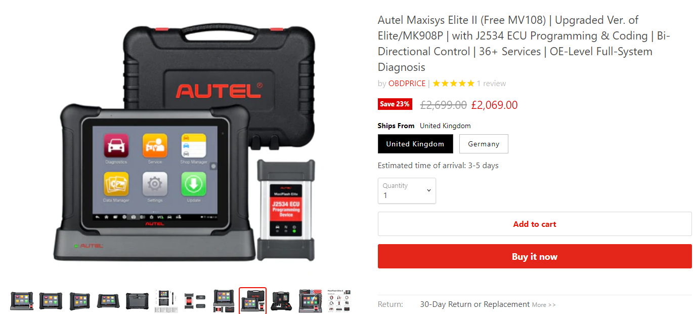 AUTEL MAXISYS ELITE 2