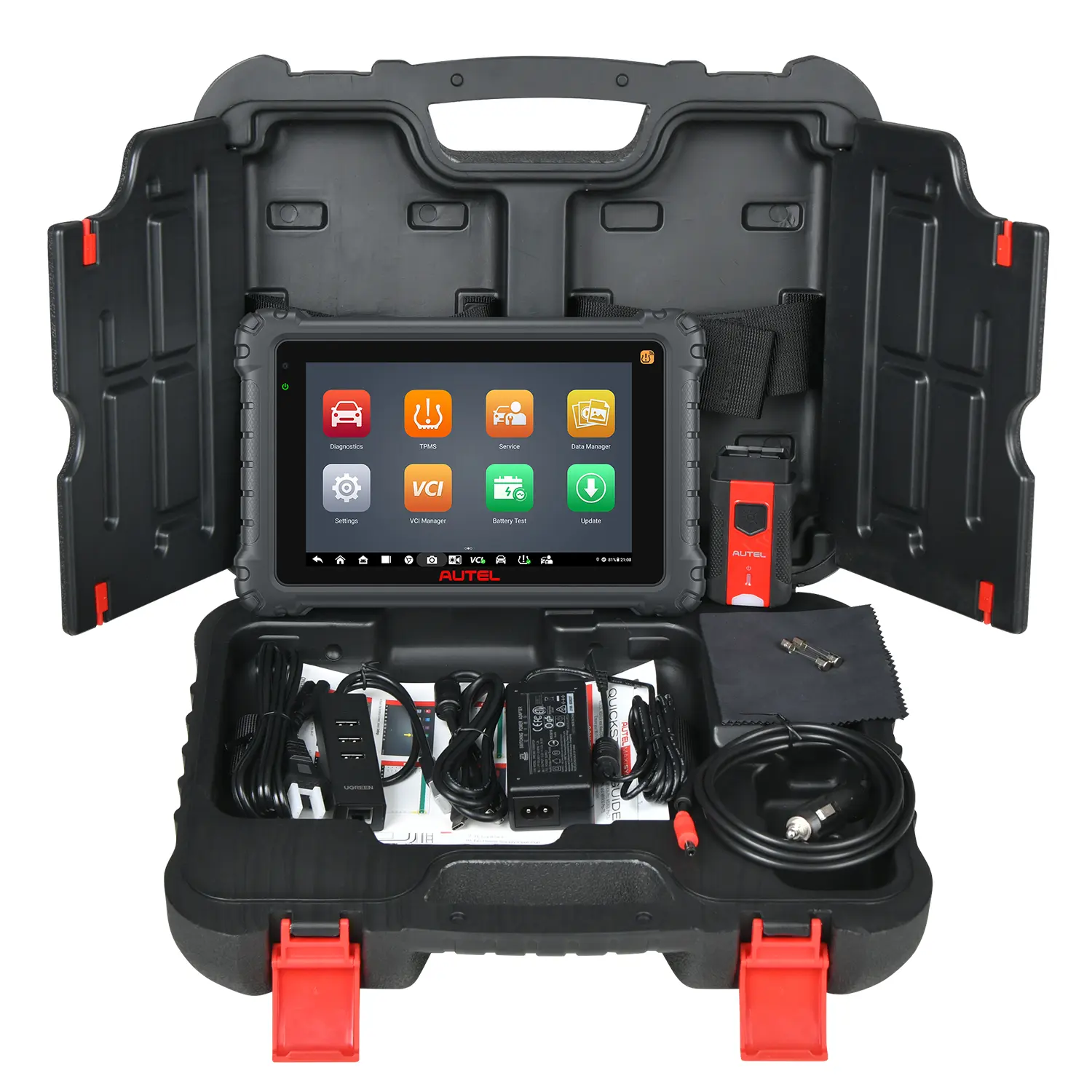 Autel MaxiCOM MK906S Pro-TS | Complete TPMS Services | All Systems Diagnosis | Bi-Directional Control | Advanced ECU Coding | Oil Reset, EPB, Air Bag 30+ Reset Service | Free MV108S