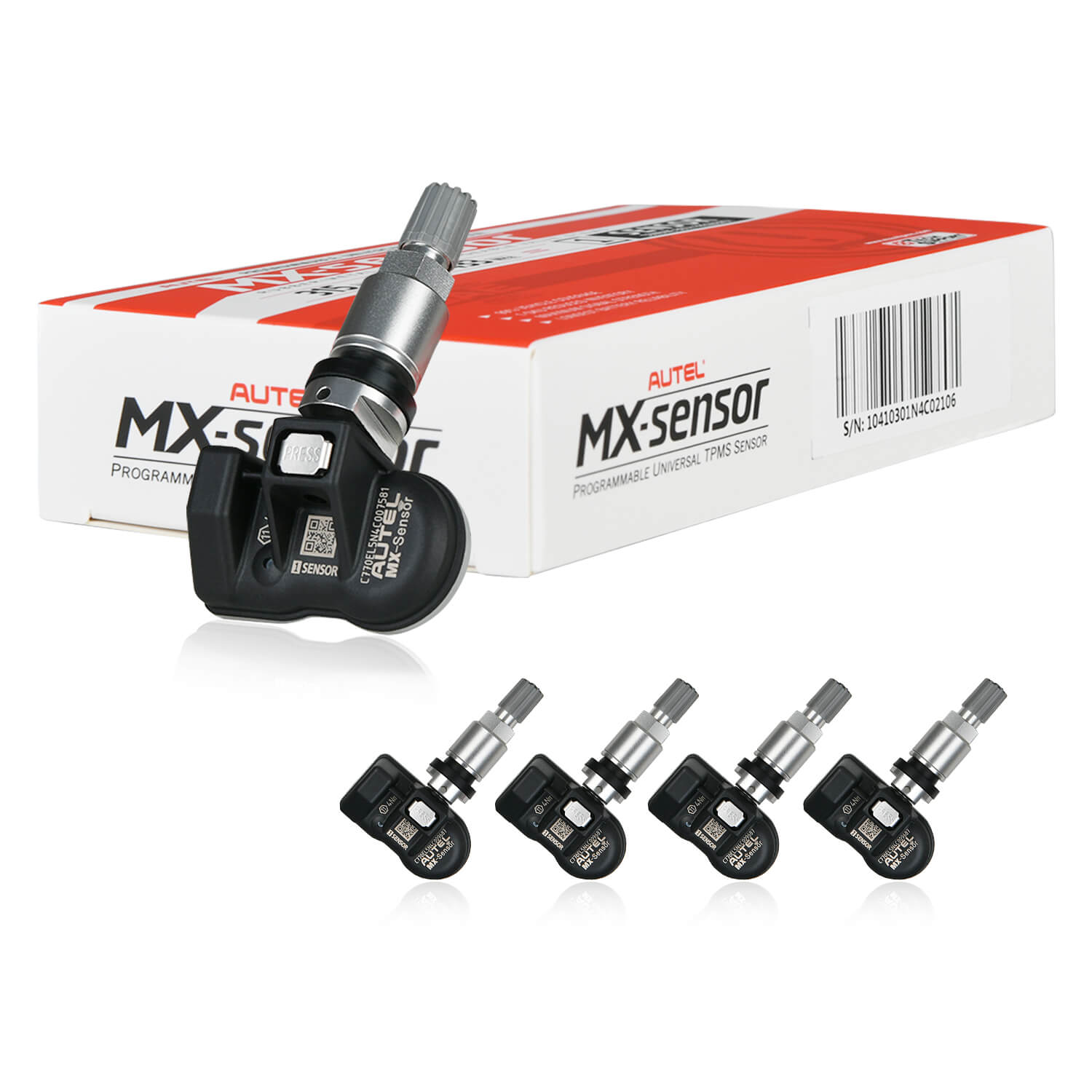 Autel MaxiTPMS TS508 TPMS Relearn Tool UK/EU | 4 Modes to Program MX-Sersors (315/433MHz) | Upgraded Version of TS501/TS408 | Quick/Advanced Mode | Activate/Relearn All Brand Sensors