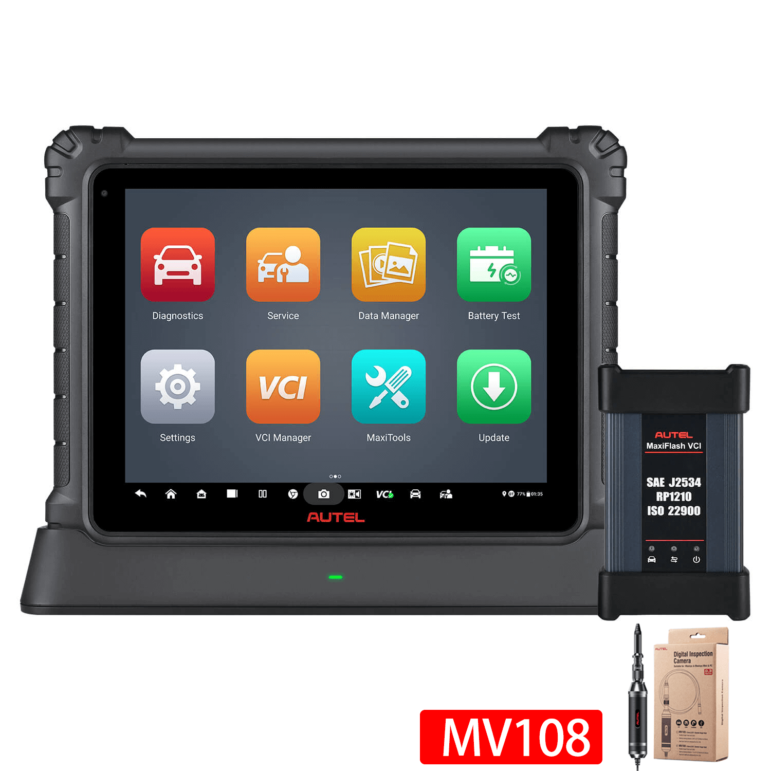 [2 Years Update] Autel MaxiCOM Ultra Lite S UK/EU | J2534 ECU Programming | ECU Coding | Diagnostic Topology