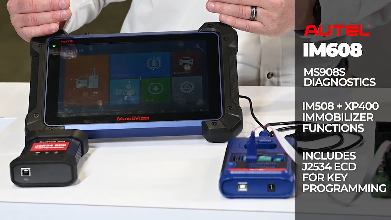 Autel Immobilizer line tools - Autel IM508, Autel IM608 and Expand Accessories