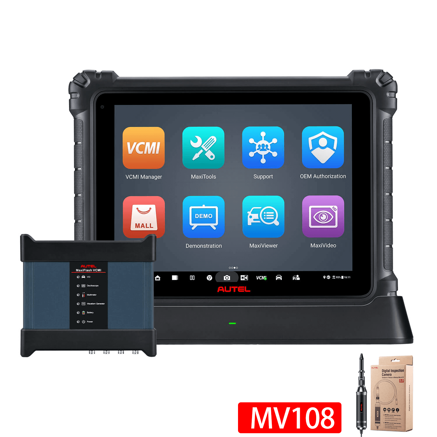 Autel MaxiSys Ultra UK/EU | Top Intelligent Diagnostic Scan Tool | Online ECU Programming / Coding | 36+Reset Service | 5-in-1 VCMI Module | Active Test | Topology Map | Guided Function