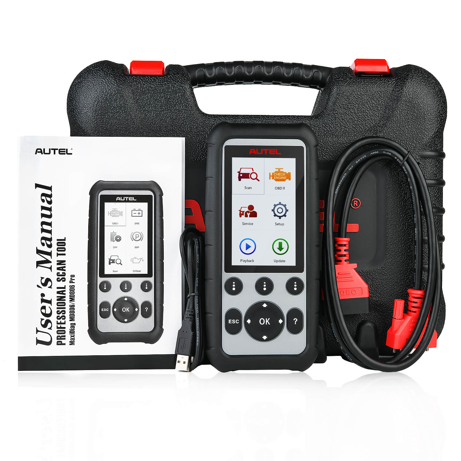 Autel MaxiDiag MD806 Pro Pacakge