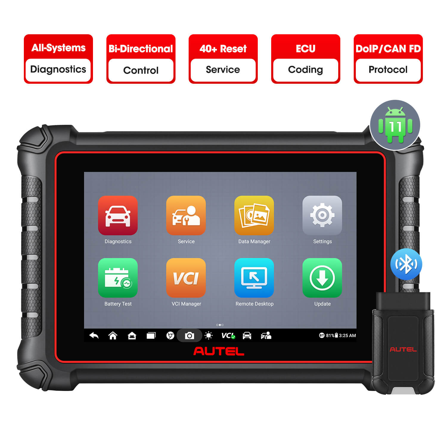 Autel MaxiPro MP900-BT | Upgraded Version of MP808BT Pro | 2024 Newest Released