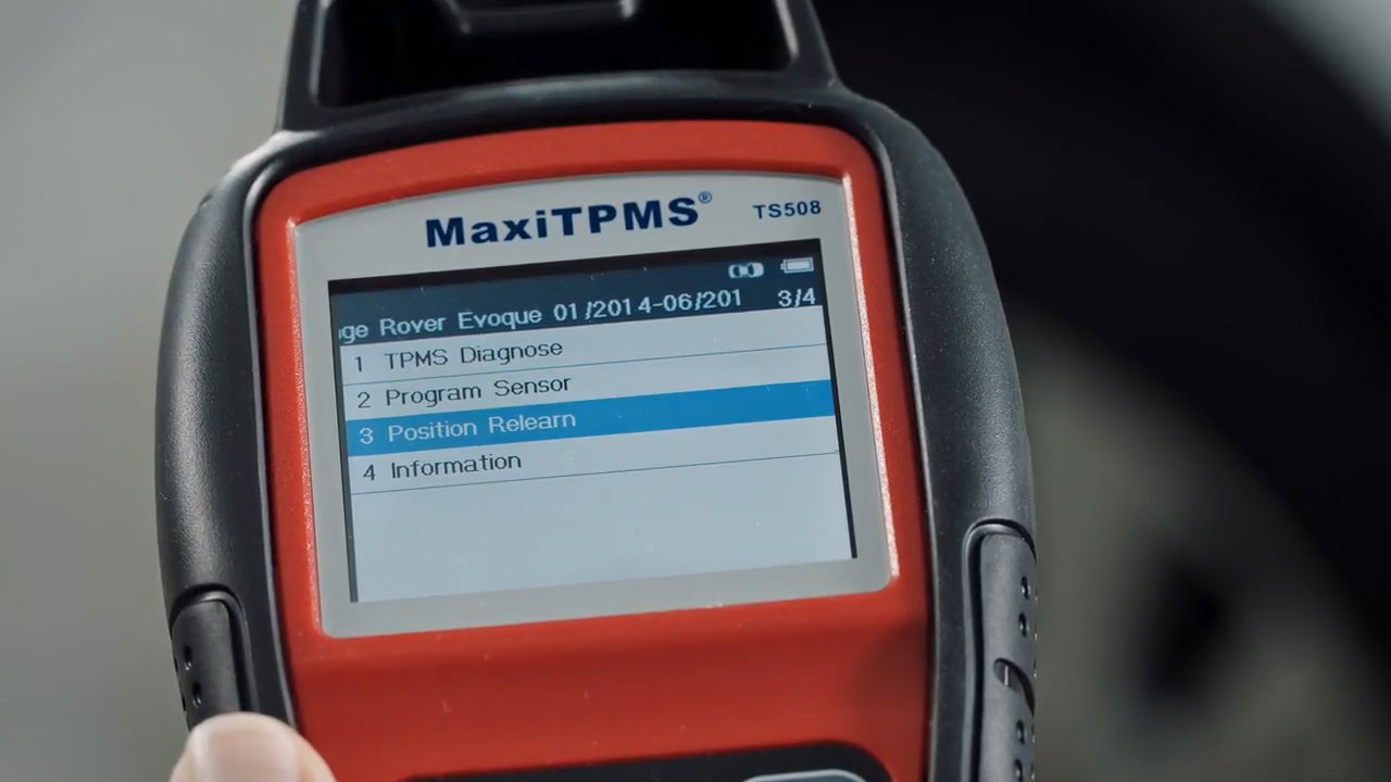 How Do I Relearn New TPMS Sensors - Using MaxiTPMS TS508