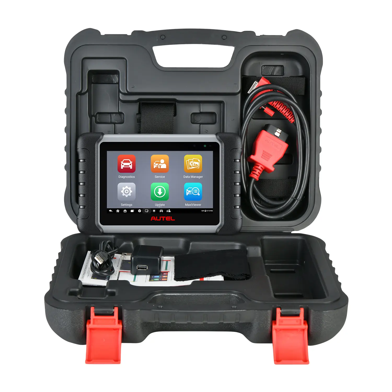 Autel MaxiCOM MK808Z UK/EU | Same as Autel MK808S | OE-Level Diagnostic | Active Test| Oil Reset, BMS, EPB, Injector Coding
